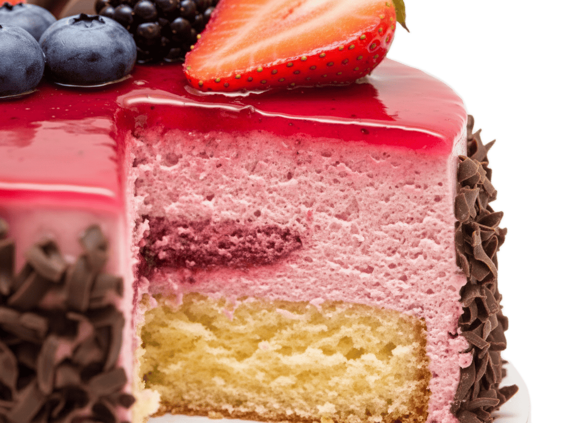 Layer Cake Fruits Rouges