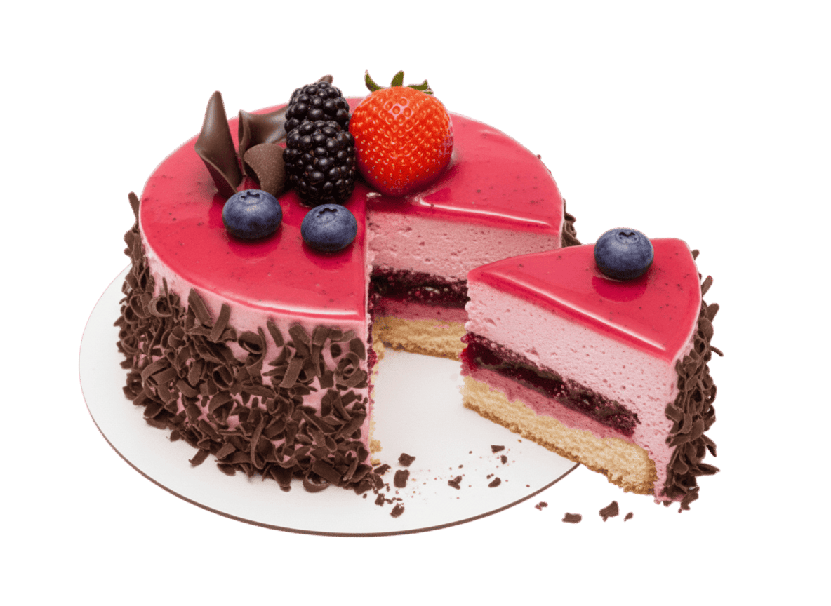 Layer Cake Fruits Rouges