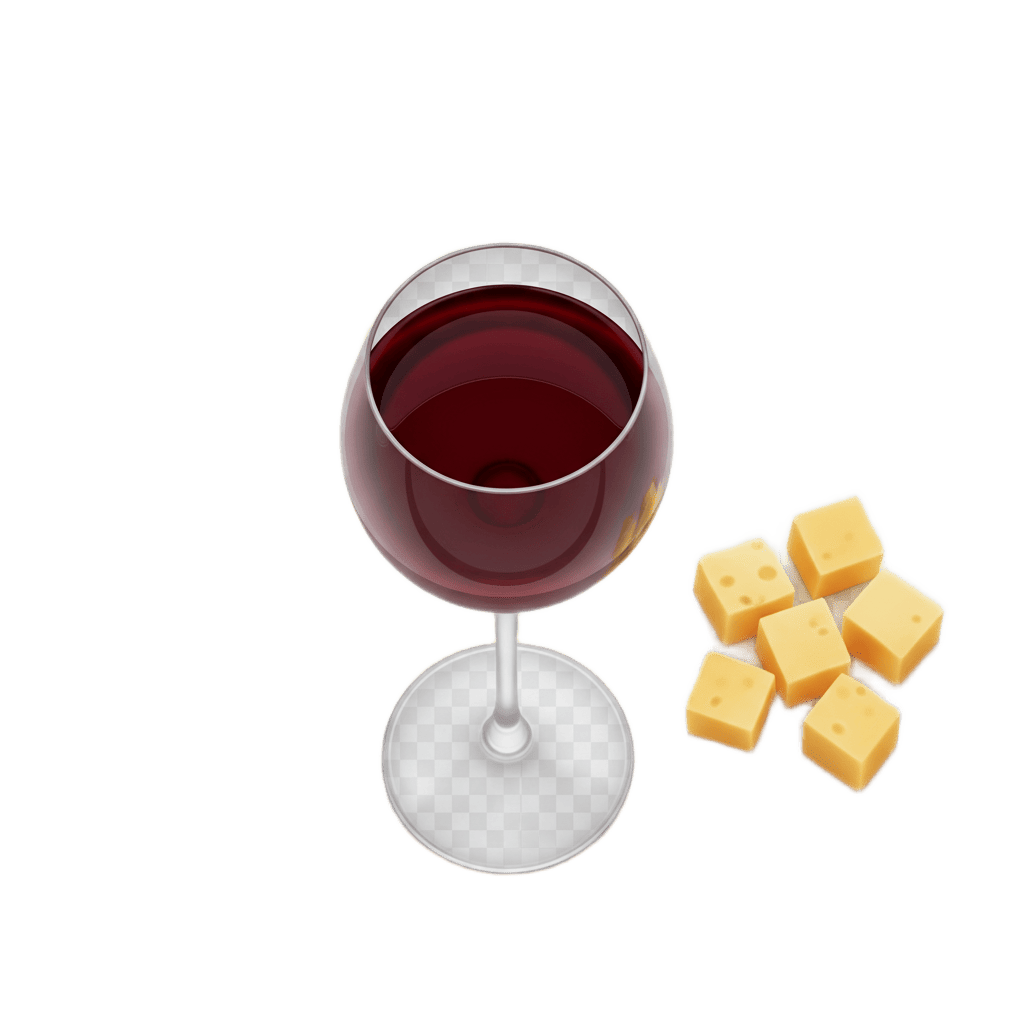 Vin Rouge au Fromage