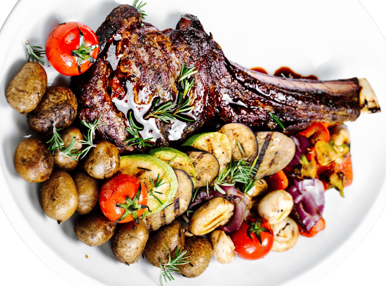 Côte de Bœuf & Garnitures Fraîches